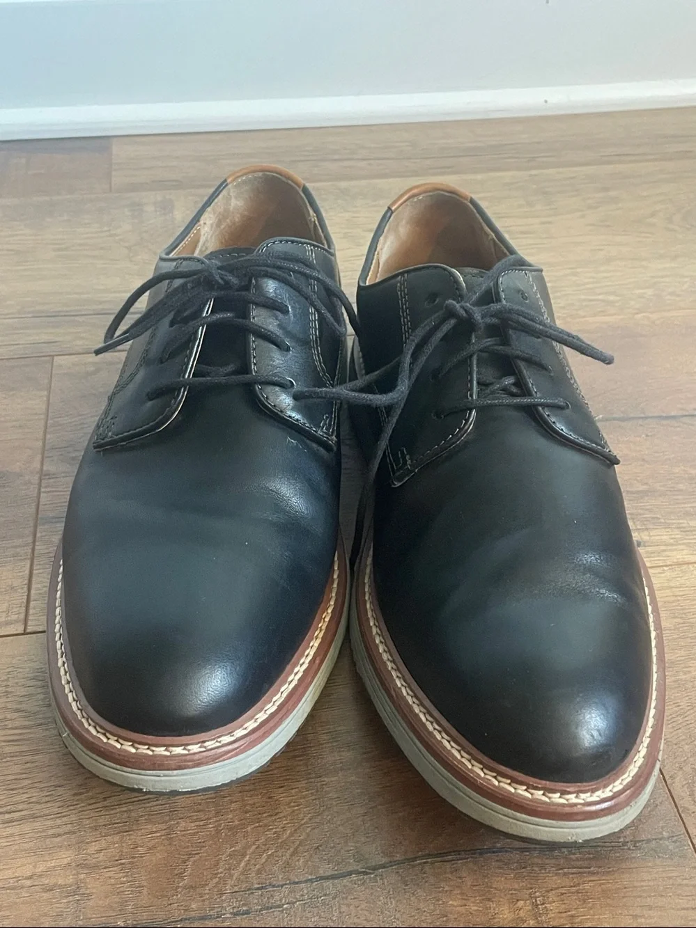 Johnston & Murphy Upton Leather Oxfords Size 9